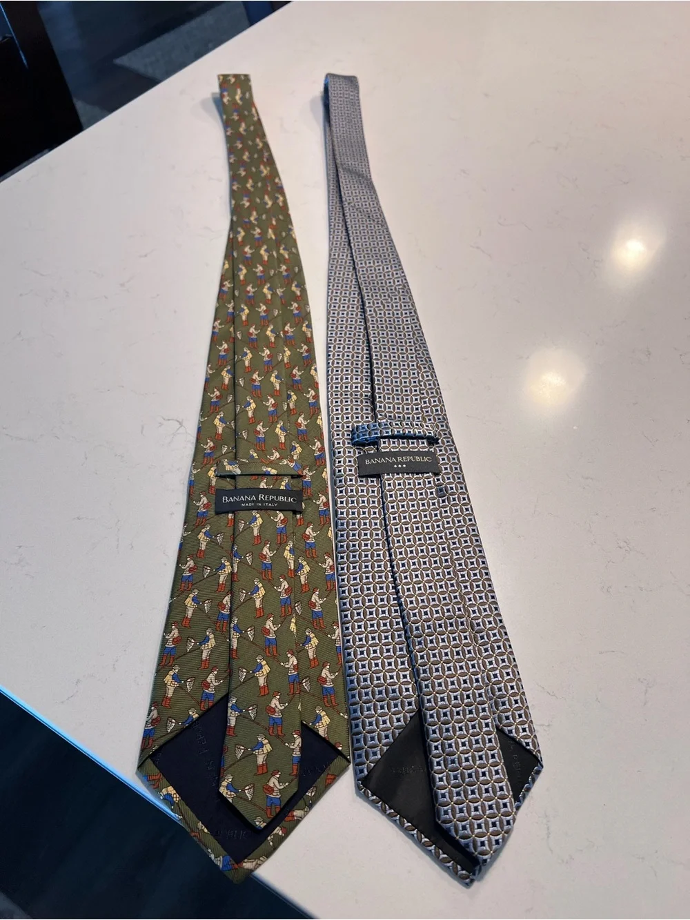 Banana Republic set of Silk Ties.